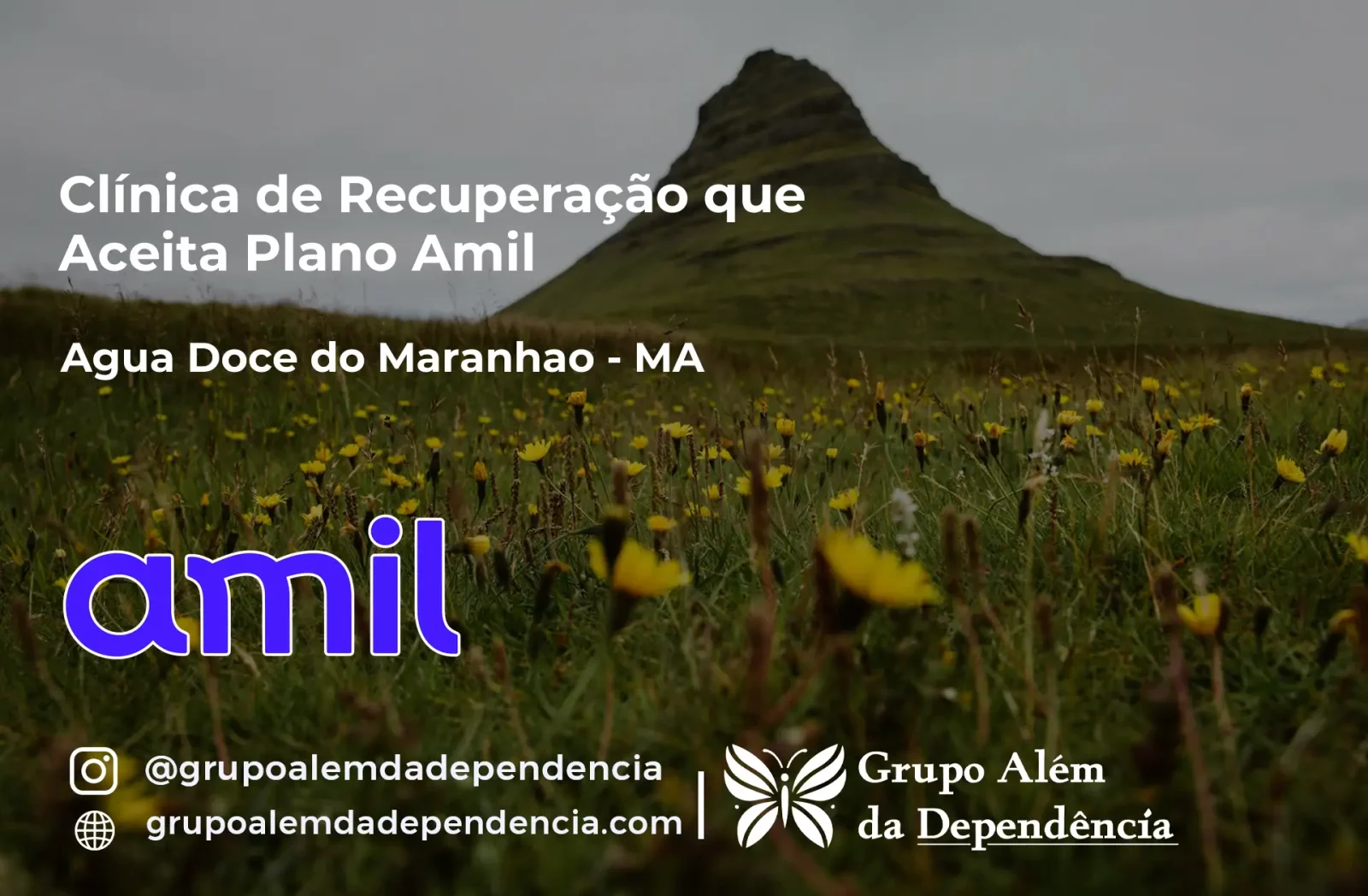 Clínica de Recuperação que Aceita Amil em Água Doce do Maranhão - MA