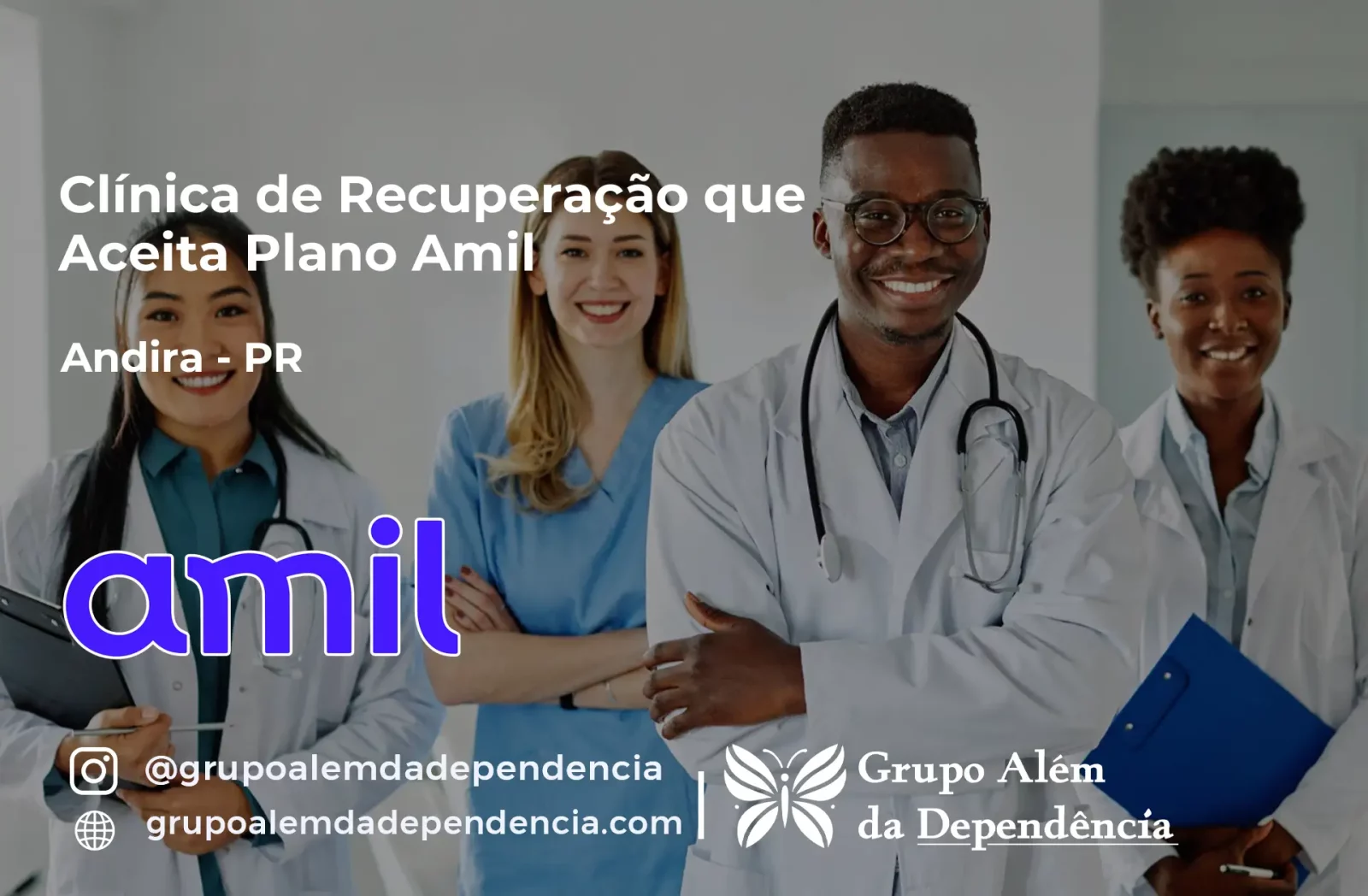 Clínica de Recuperação que Aceita Amil em Andirá - PR