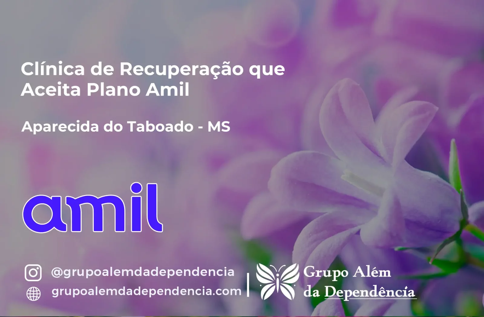 Clínica de Recuperação que Aceita Amil em Aparecida do Taboado - MS