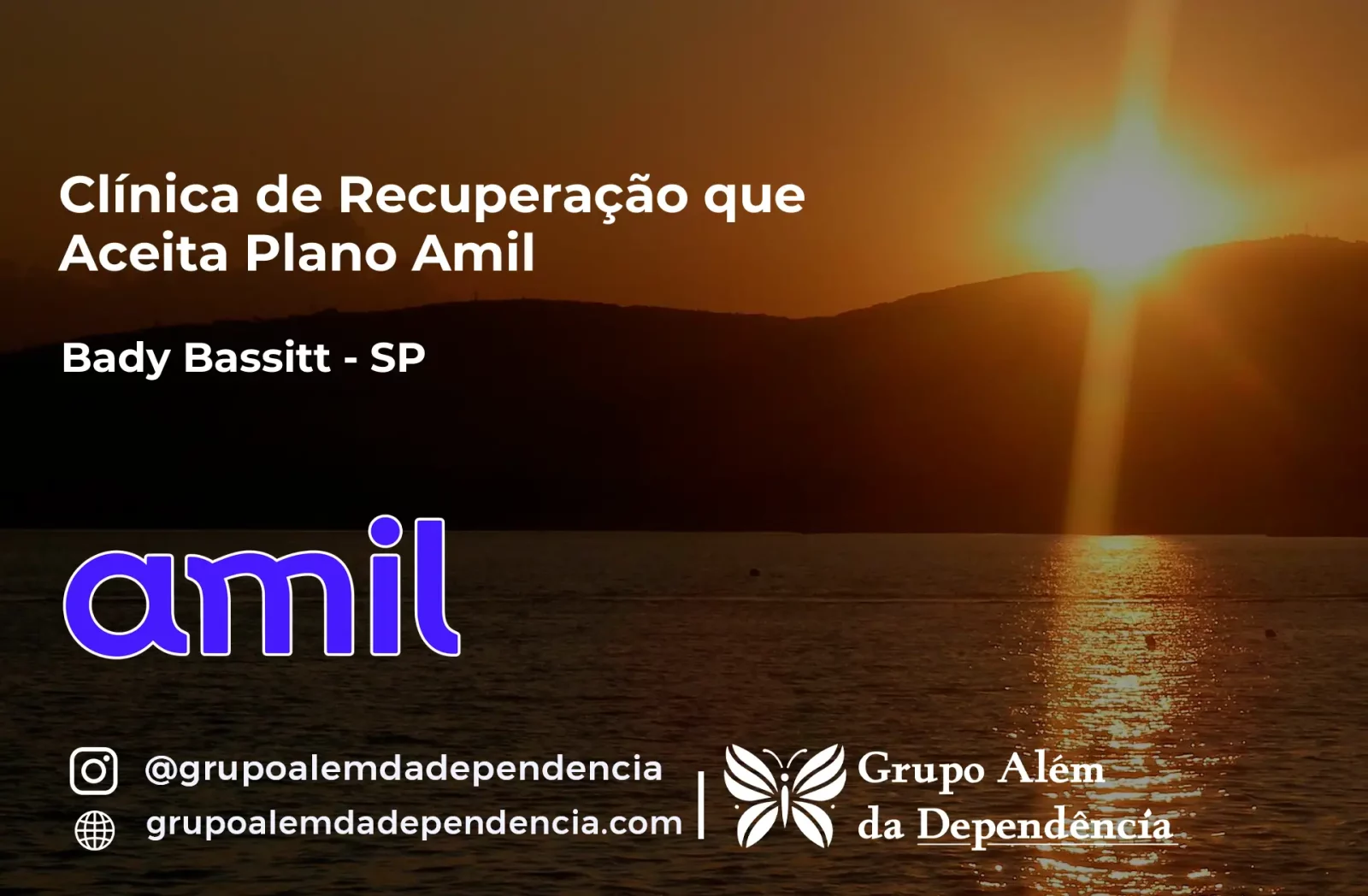 Clínica de Recuperação que Aceita Amil em Bady Bassitt - SP