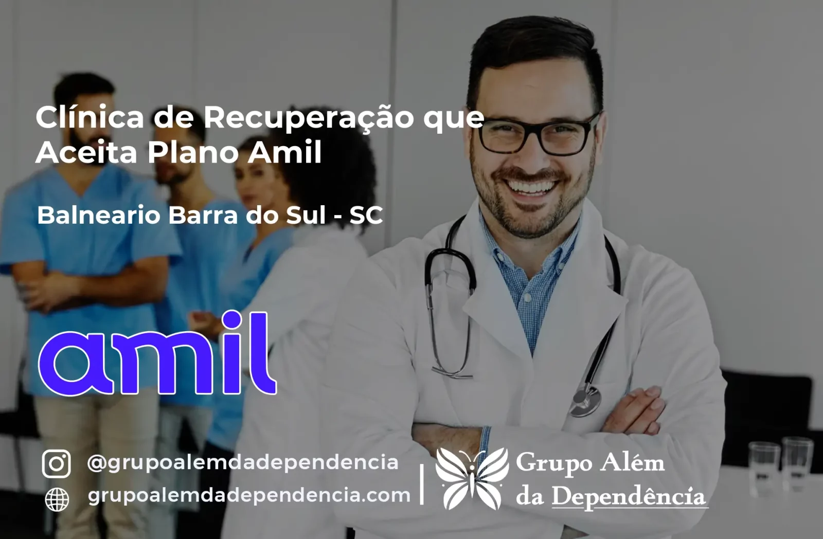 Clínica de Recuperação que Aceita Amil em Balneário Barra do Sul - SC