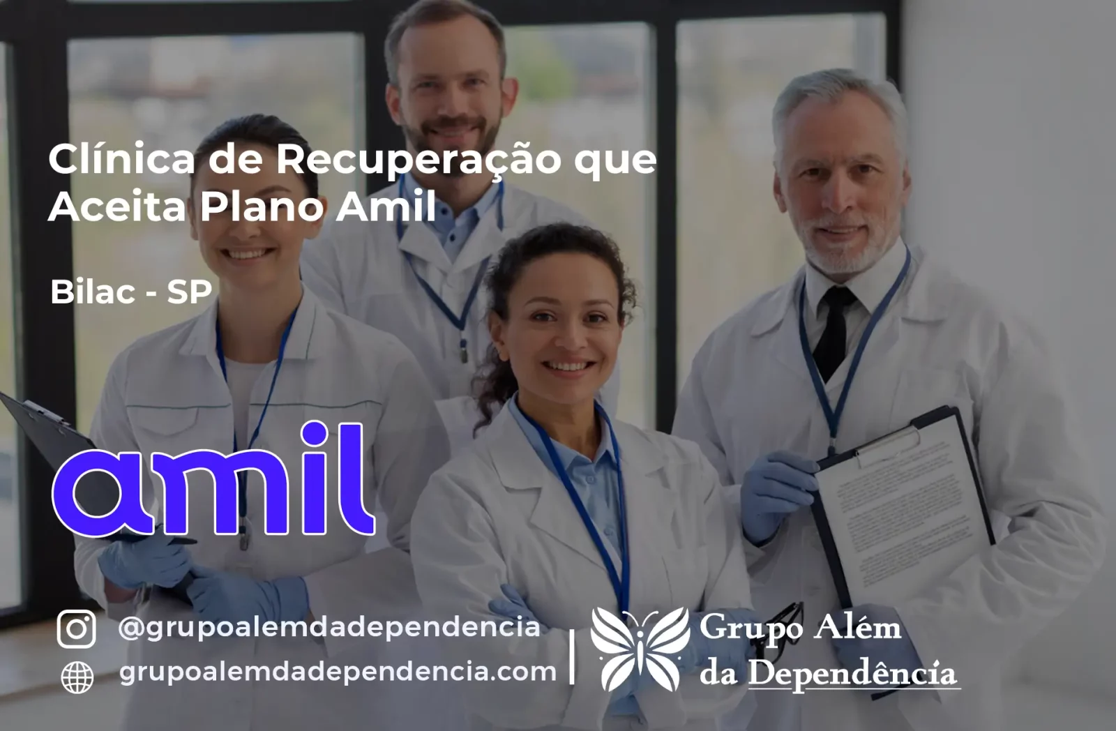 Clínica de Recuperação que Aceita Amil em Bilac - SP