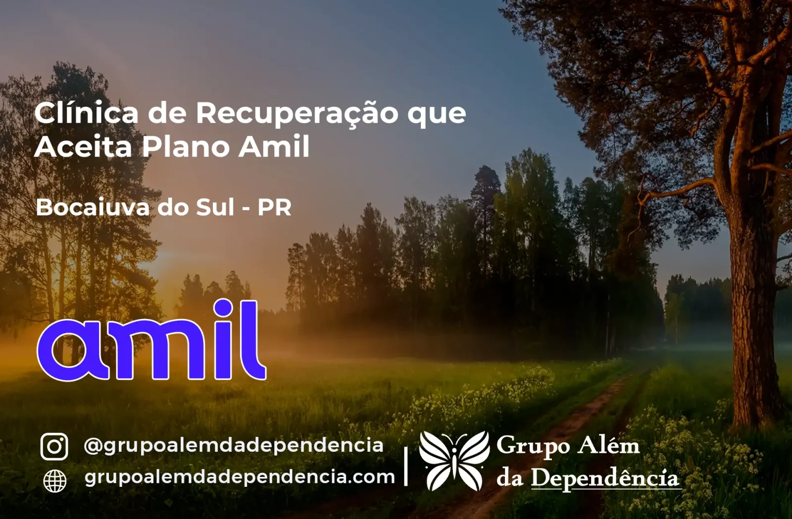 Clínica de Recuperação que Aceita Amil em Bocaiúva do Sul - PR