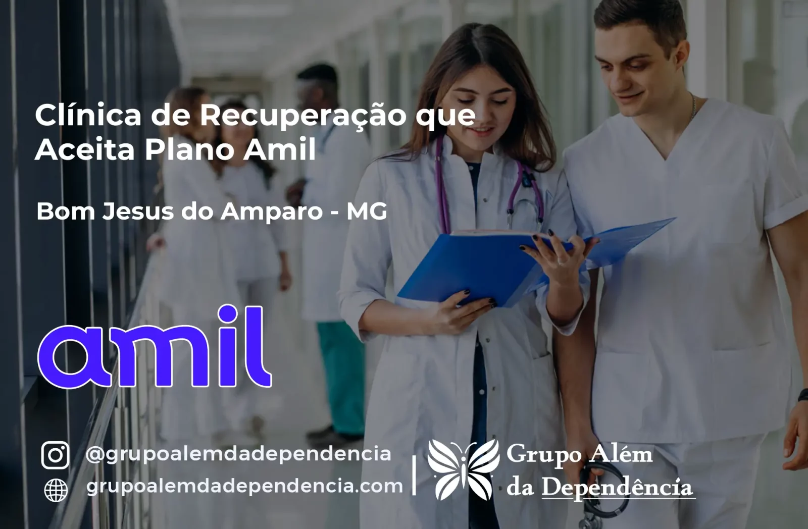 Clínica de Recuperação que Aceita Amil em Bom Jesus do Amparo - MG