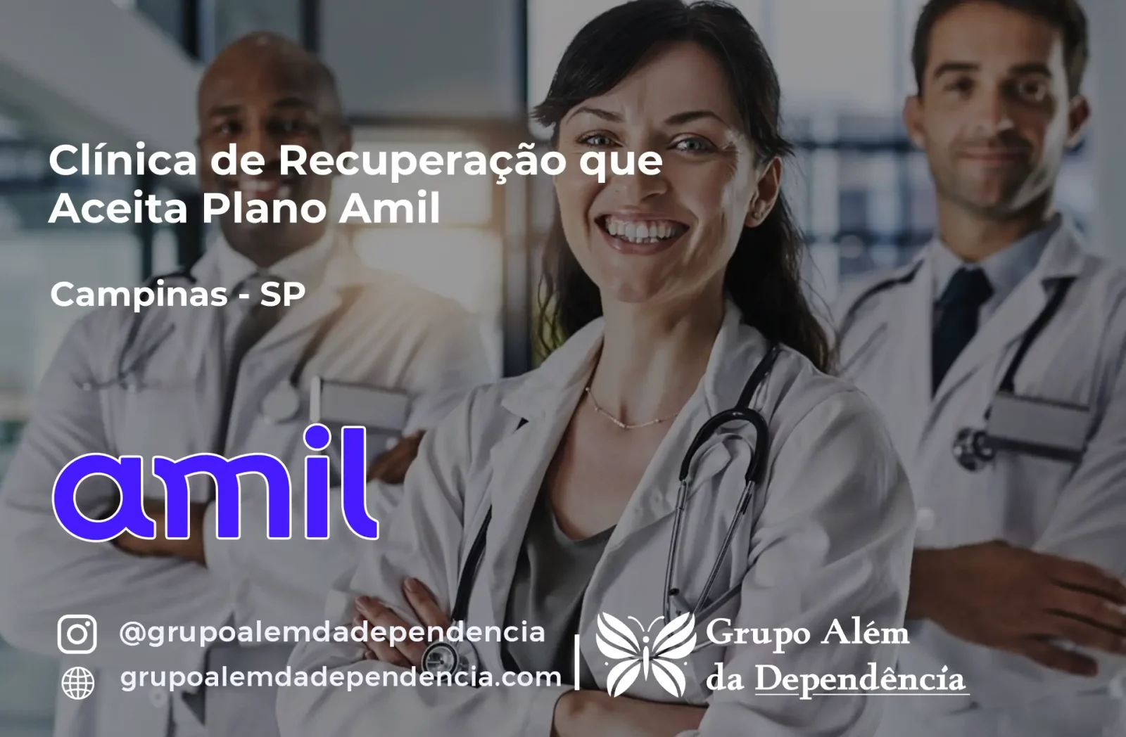 Clínica de Recuperação que Aceita Amil em Campinas - SP