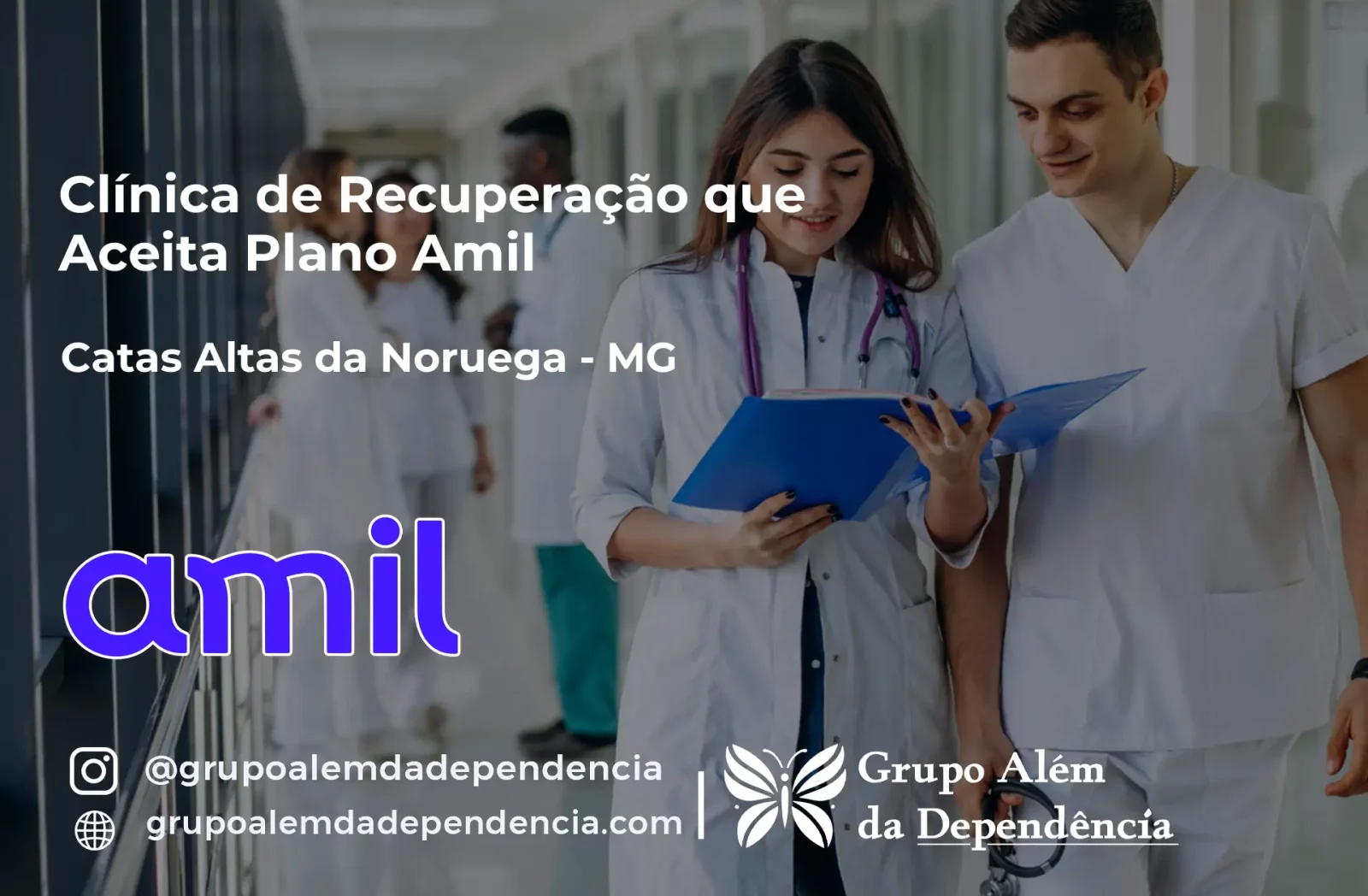 Clínica de Recuperação que Aceita Amil em Catas Altas da Noruega - MG