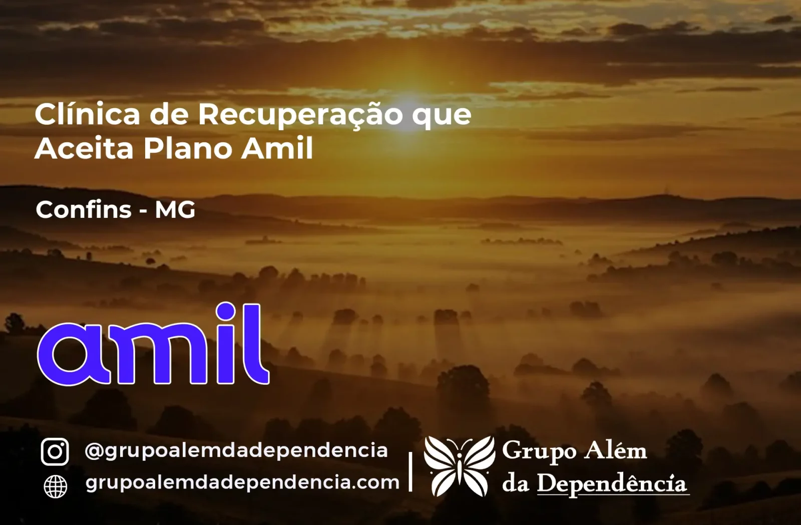 Clínica de Recuperação que Aceita Amil em Confins - MG