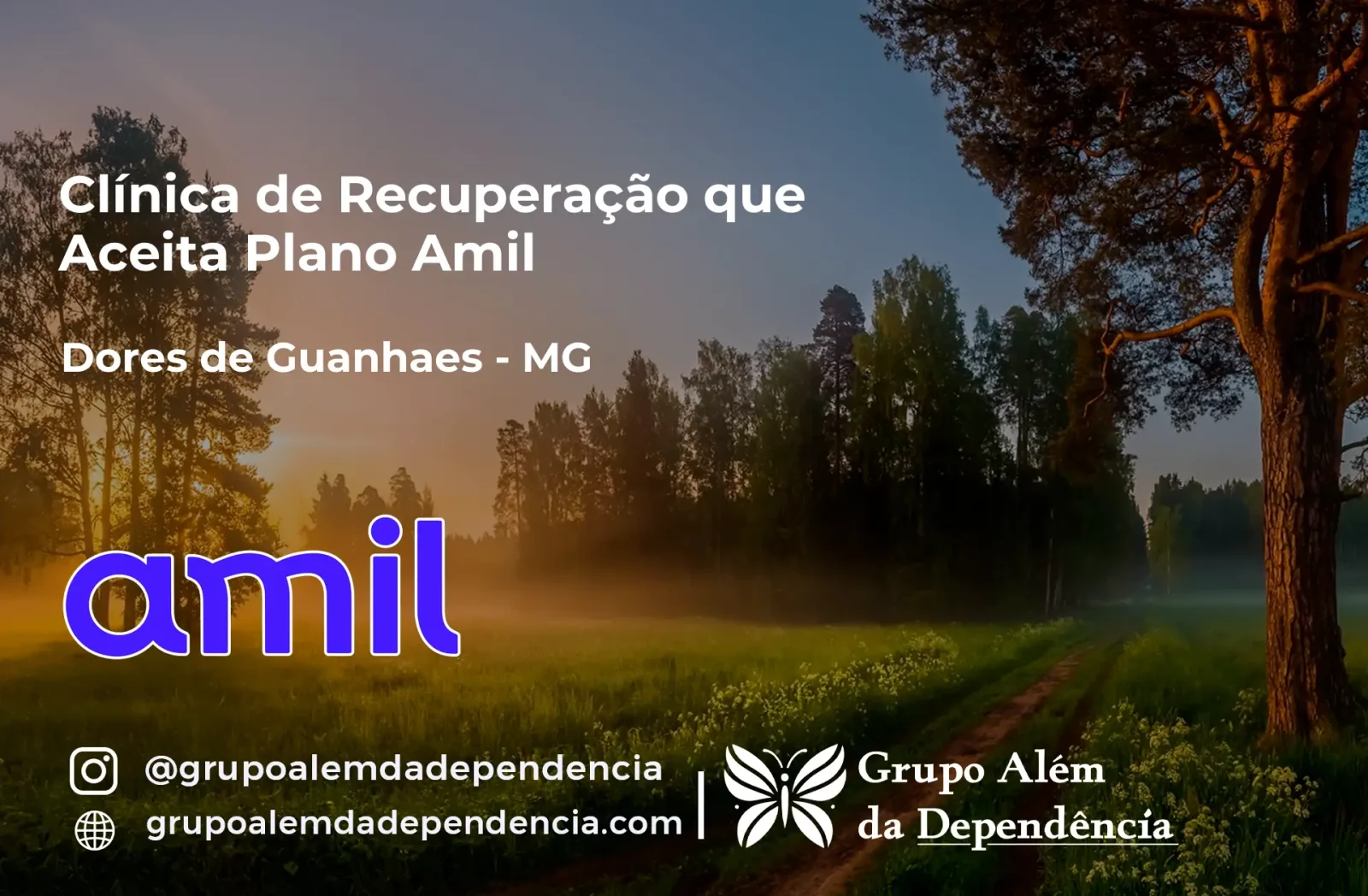 Clínica de Recuperação que Aceita Amil em Dores de Guanhães - MG