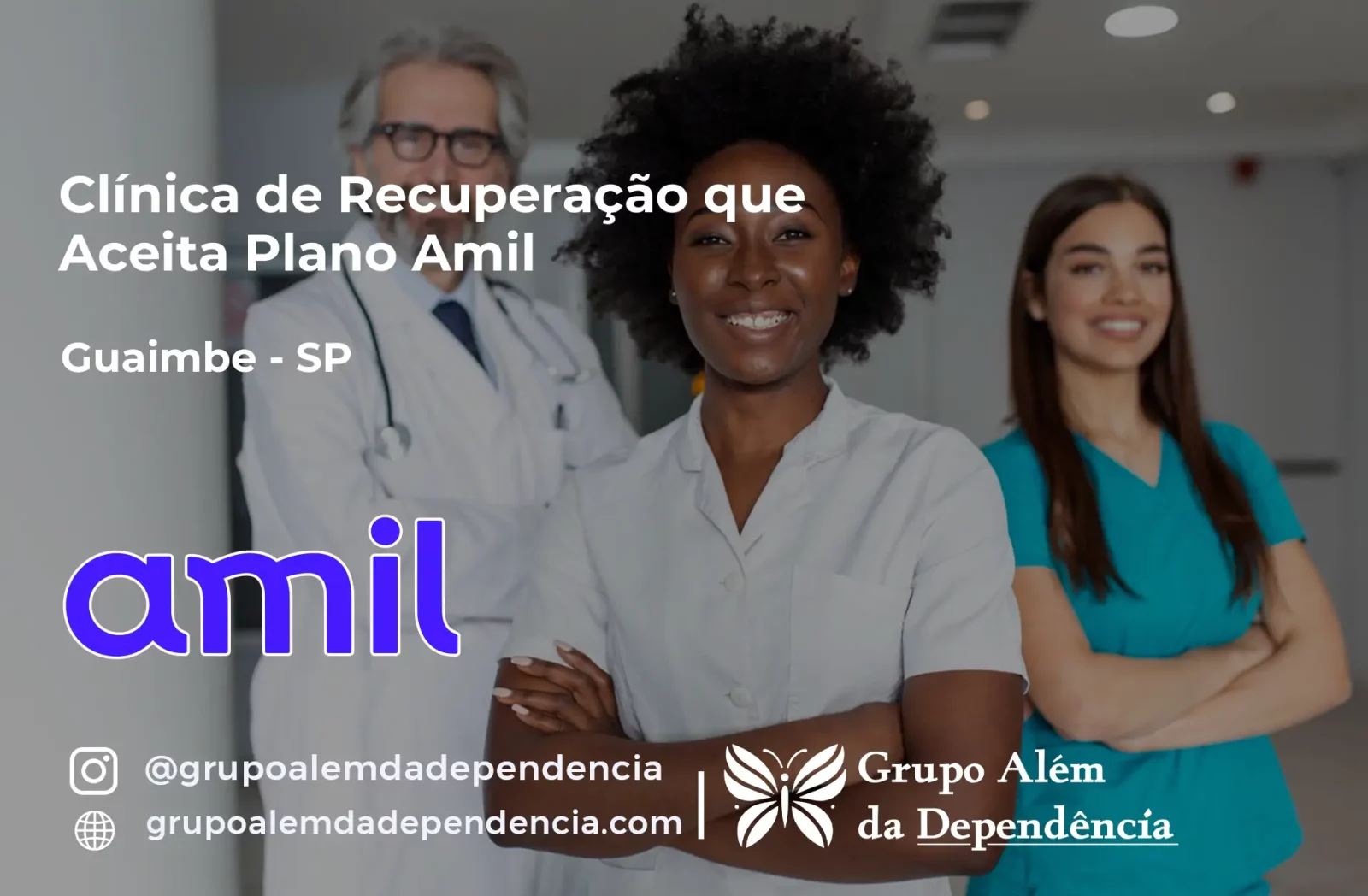 Clínica de Recuperação que Aceita Amil em Guaimbê - SP