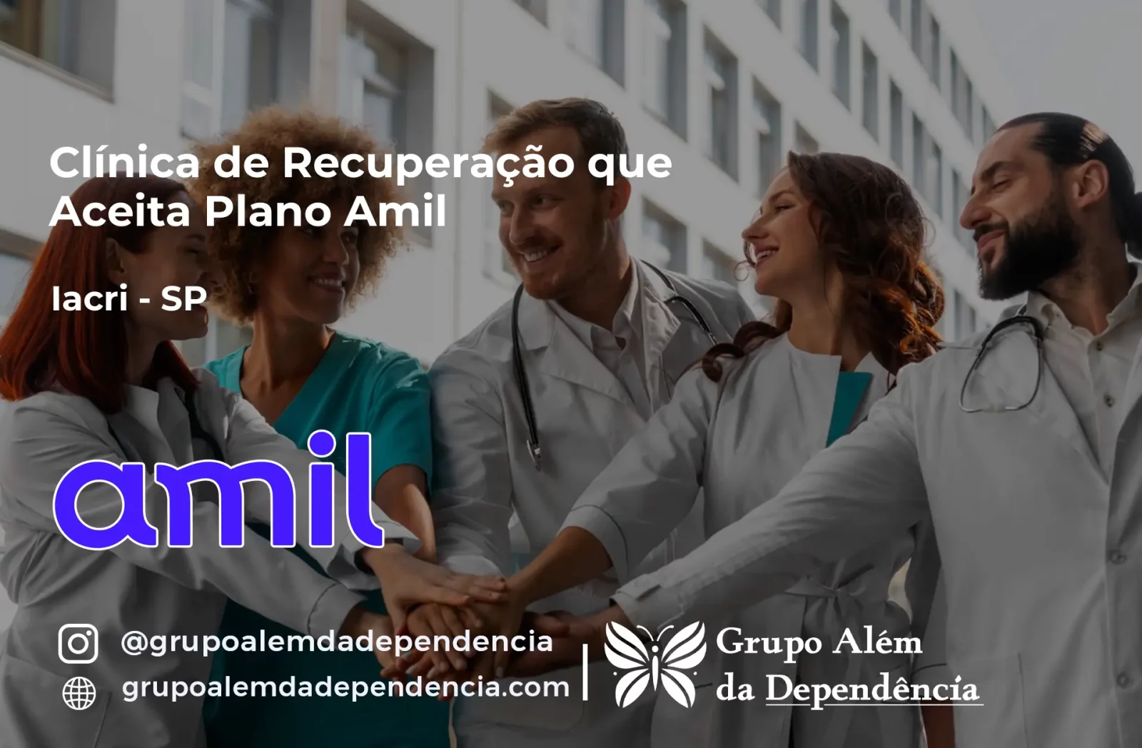 Clínica de Recuperação que Aceita Amil em Iacri - SP