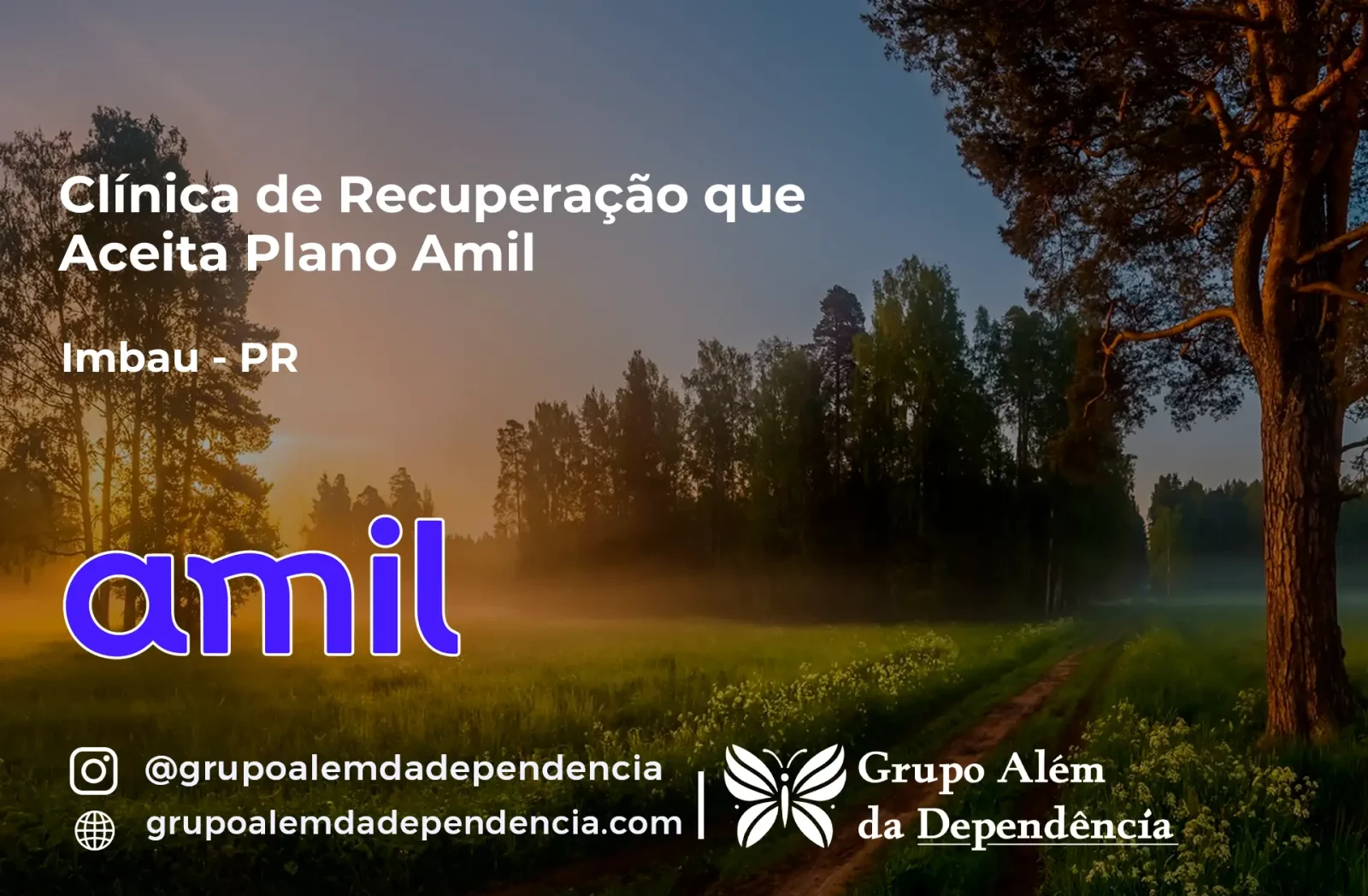 Clínica de Recuperação que Aceita Amil em Imbaú - PR