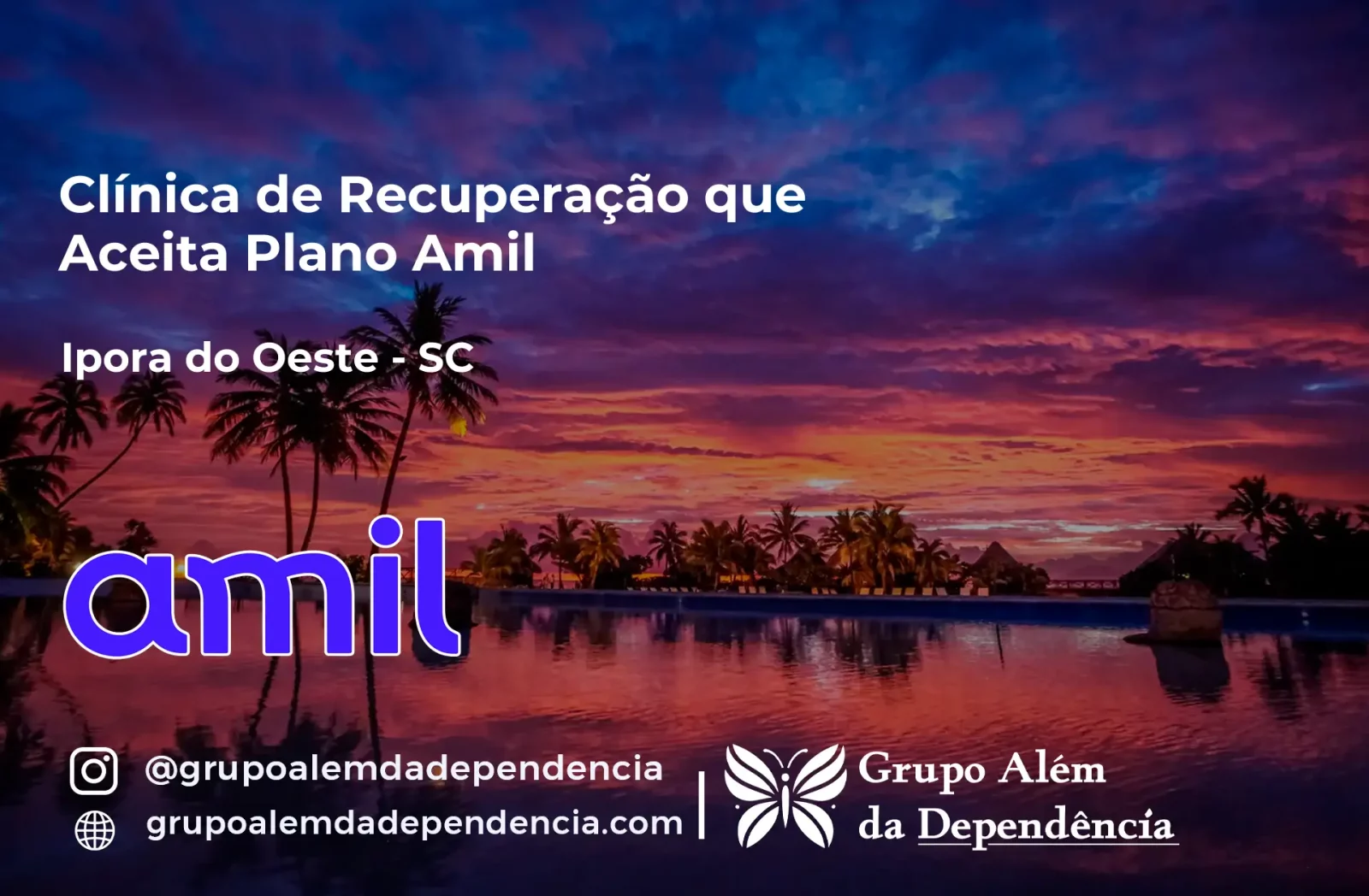 Clínica de Recuperação que Aceita Amil em Iporã do Oeste - SC