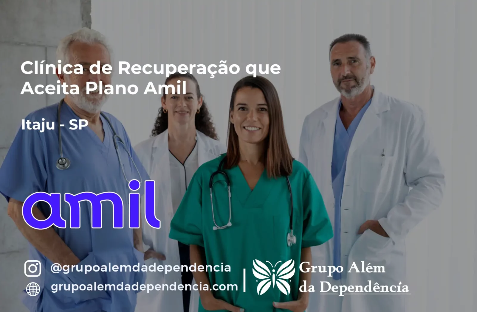Clínica de Recuperação que Aceita Amil em Itaju - SP