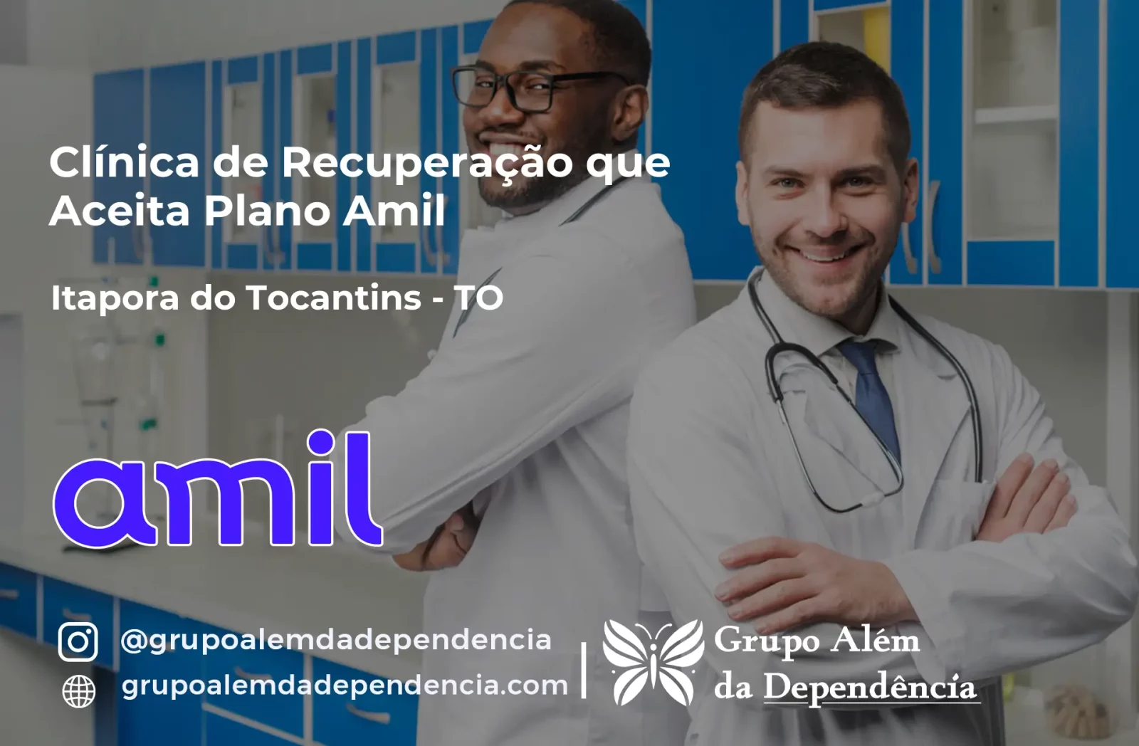 Clínica de Recuperação que Aceita Amil em Itaporã do Tocantins - TO