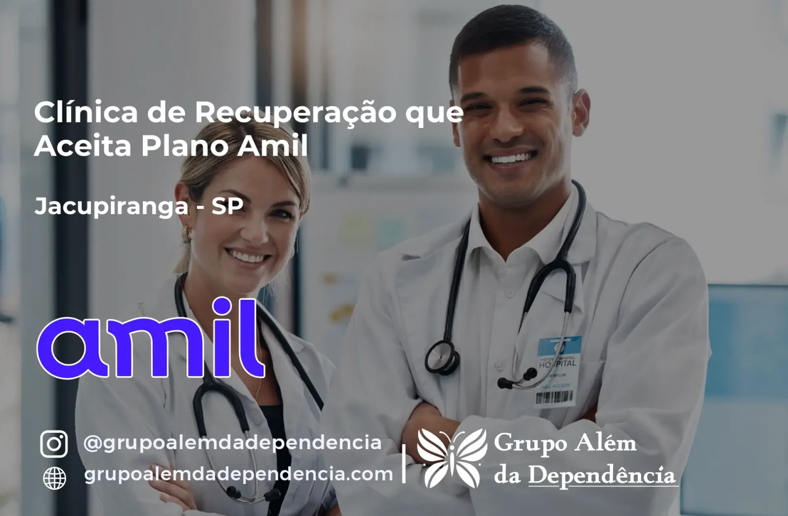 Clínica de Recuperação que Aceita Amil em Jacupiranga - SP