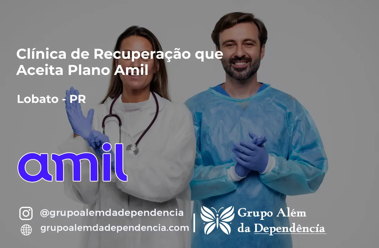 Clínica de Recuperação que Aceita Amil em Lobato - PR