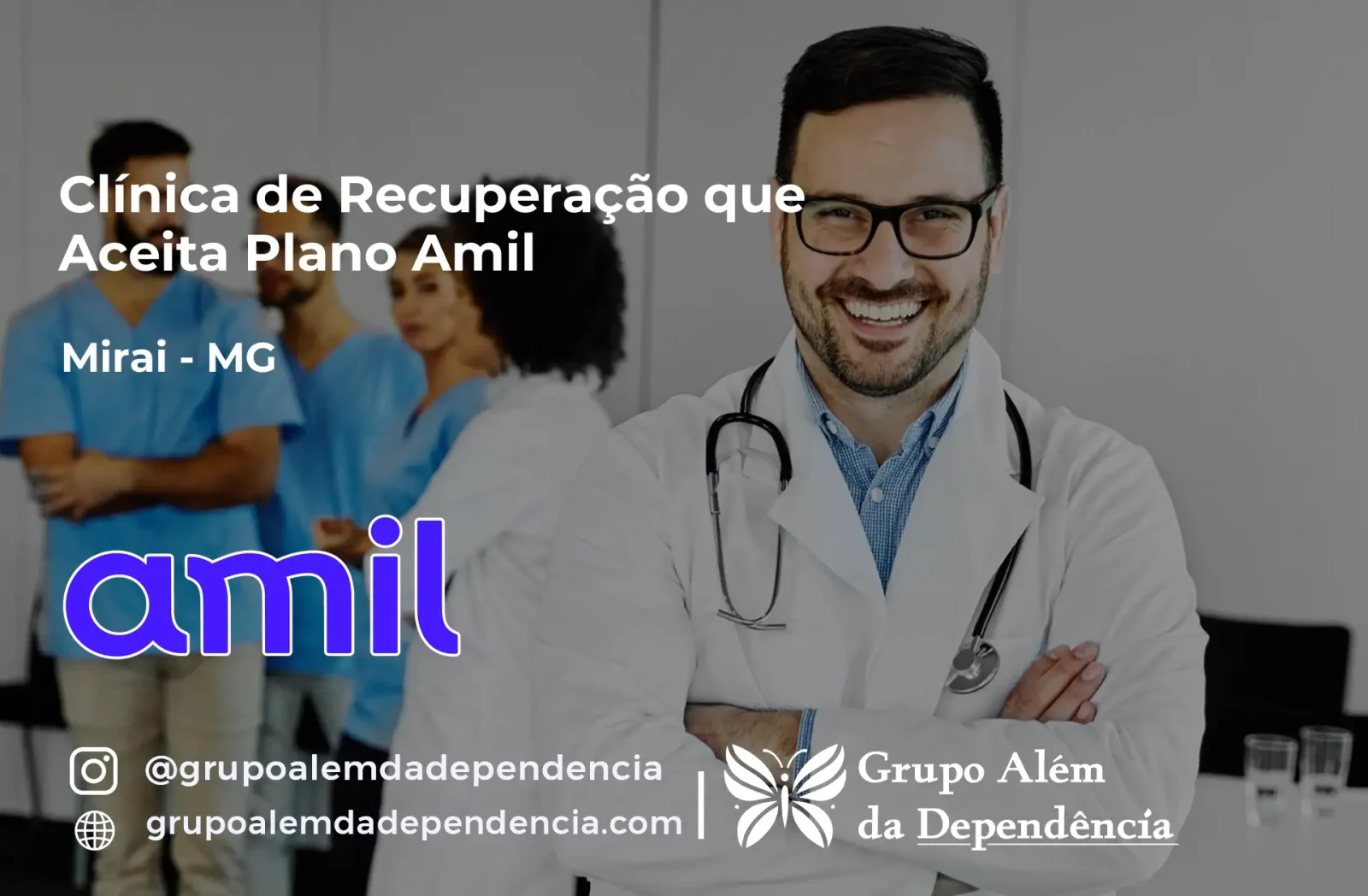 Clínica de Recuperação que Aceita Amil em Miraí - MG