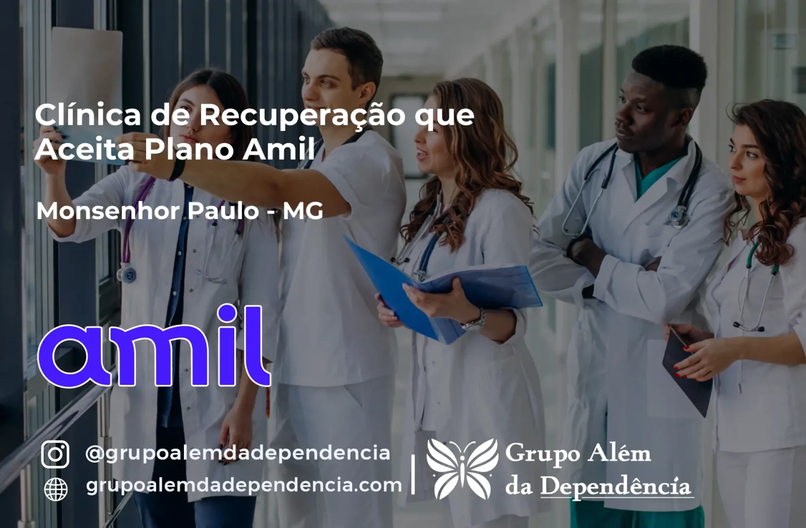 Clínica de Recuperação que Aceita Amil em Monsenhor Paulo - MG