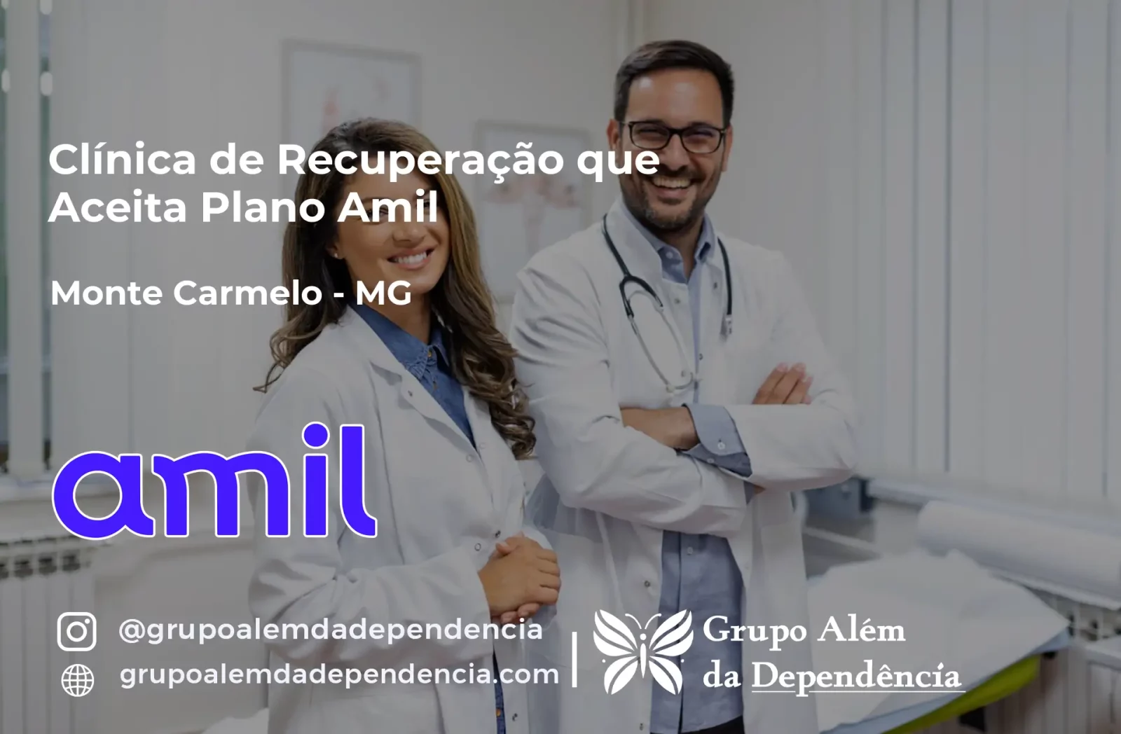 Clínica de Recuperação que Aceita Amil em Monte Carmelo - MG