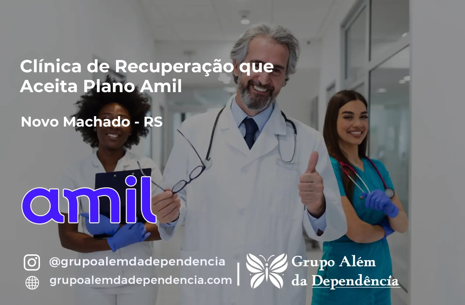 Clínica de Recuperação que Aceita Amil em Novo Machado - RS