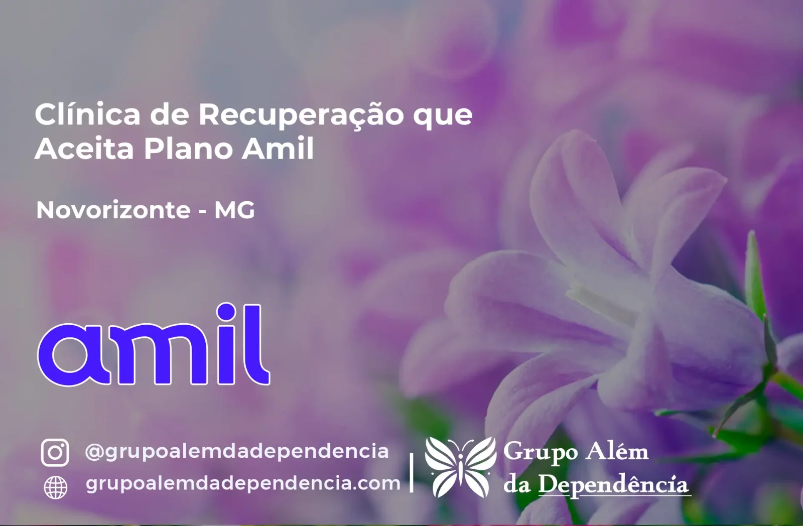 Clínica de Recuperação que Aceita Amil em Novorizonte - MG
