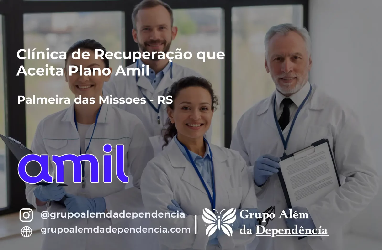 Clínica de Recuperação que Aceita Amil em Palmeira das Missões - RS