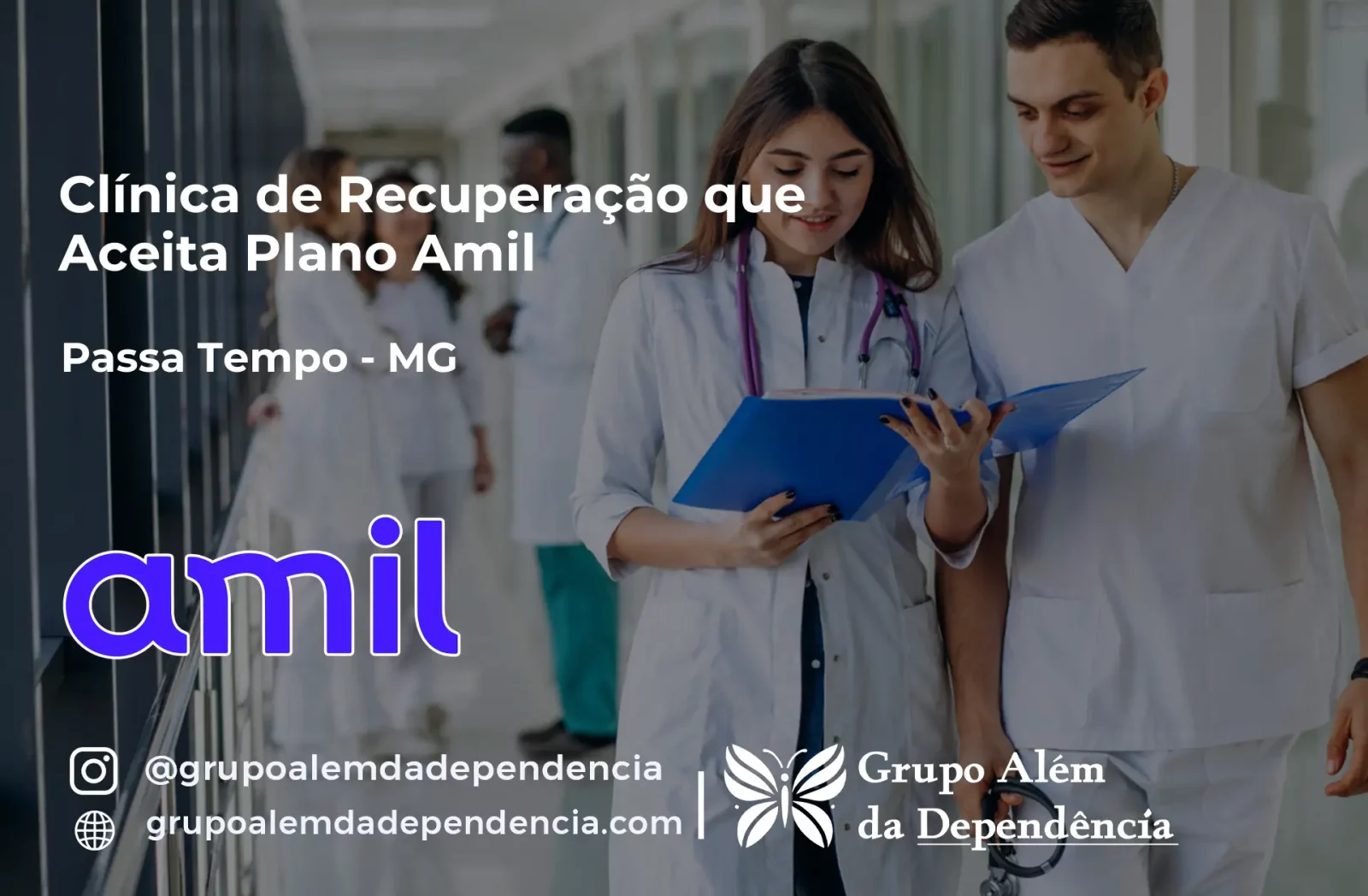 Clínica de Recuperação que Aceita Amil em Passa Tempo - MG