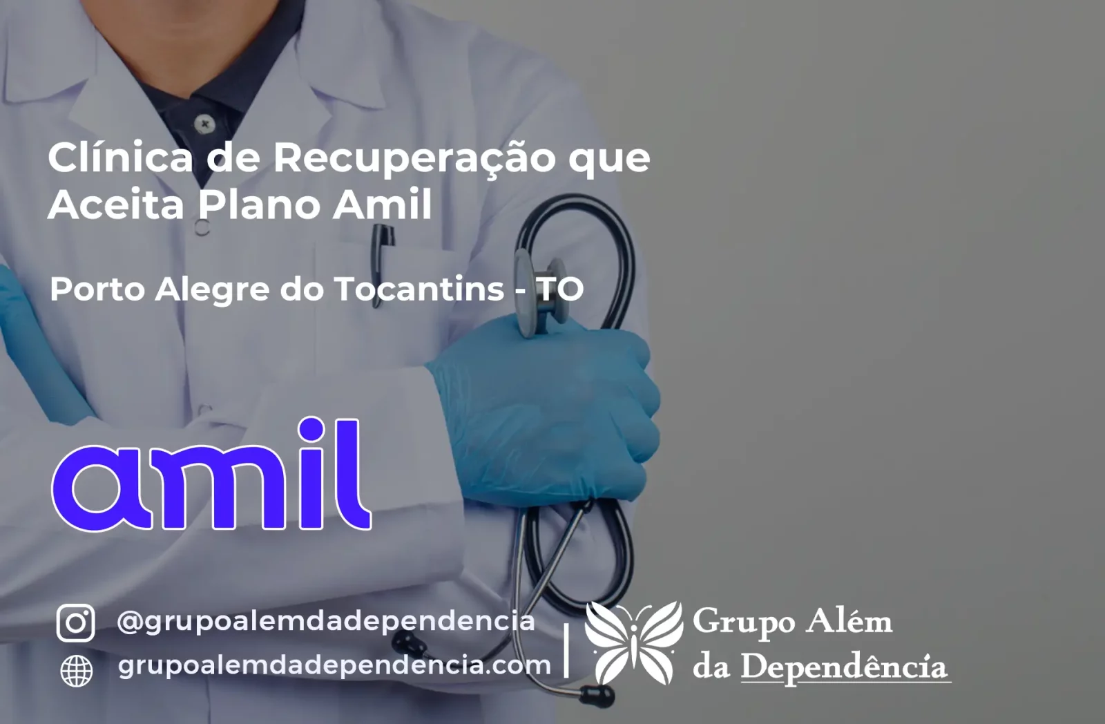 Clínica de Recuperação que Aceita Amil em Porto Alegre do Tocantins - TO
