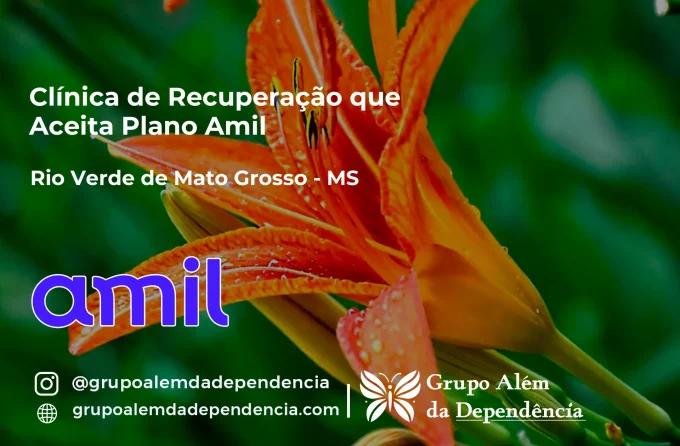 Clínica de Recuperação que Aceita Amil em Rio Verde de Mato Grosso - MS