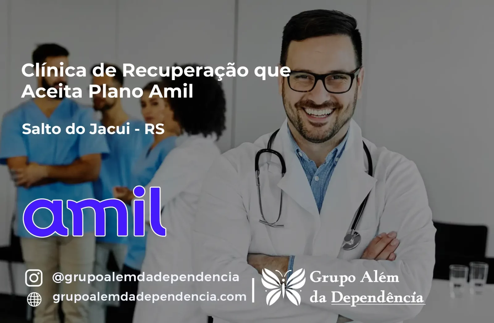 Clínica de Recuperação que Aceita Amil em Salto do Jacuí - RS