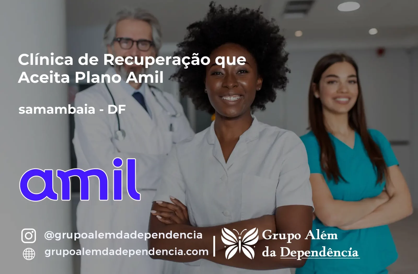 Clínica de Recuperação que Aceita Amil em samambaia - DF