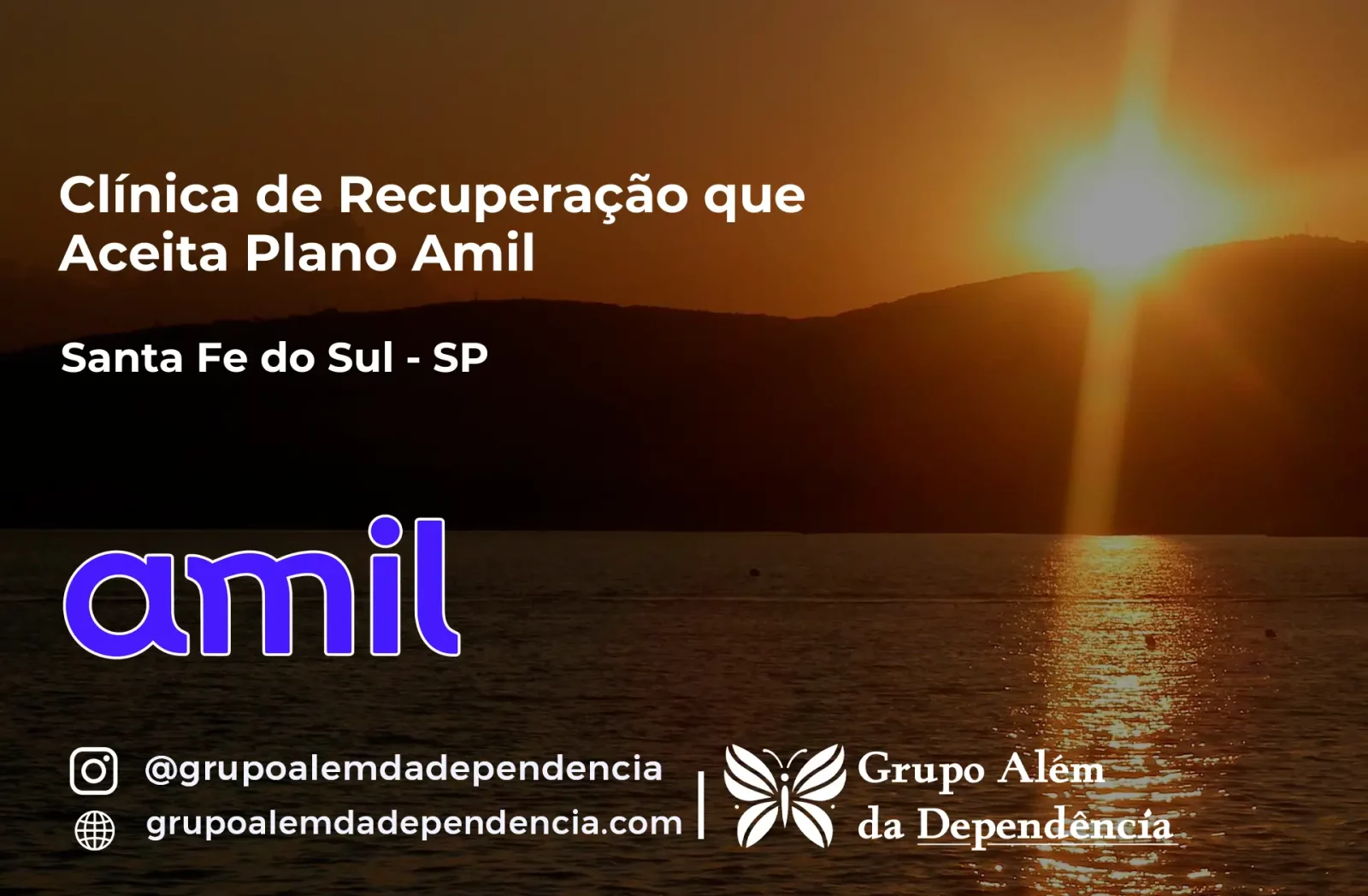 Clínica de Recuperação que Aceita Amil em Santa Fé do Sul - SP
