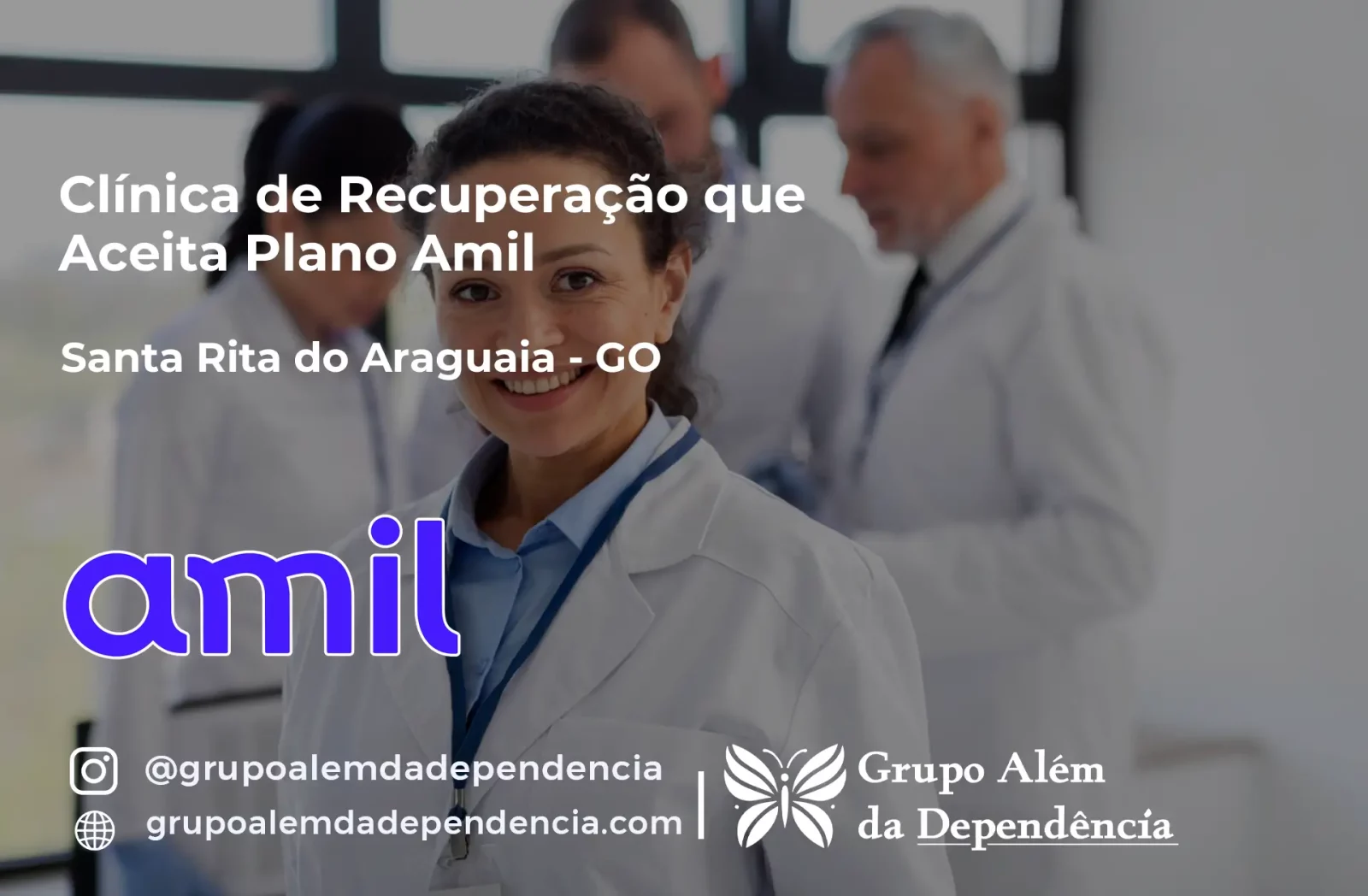 Clínica de Recuperação que Aceita Amil em Santa Rita do Araguaia - GO