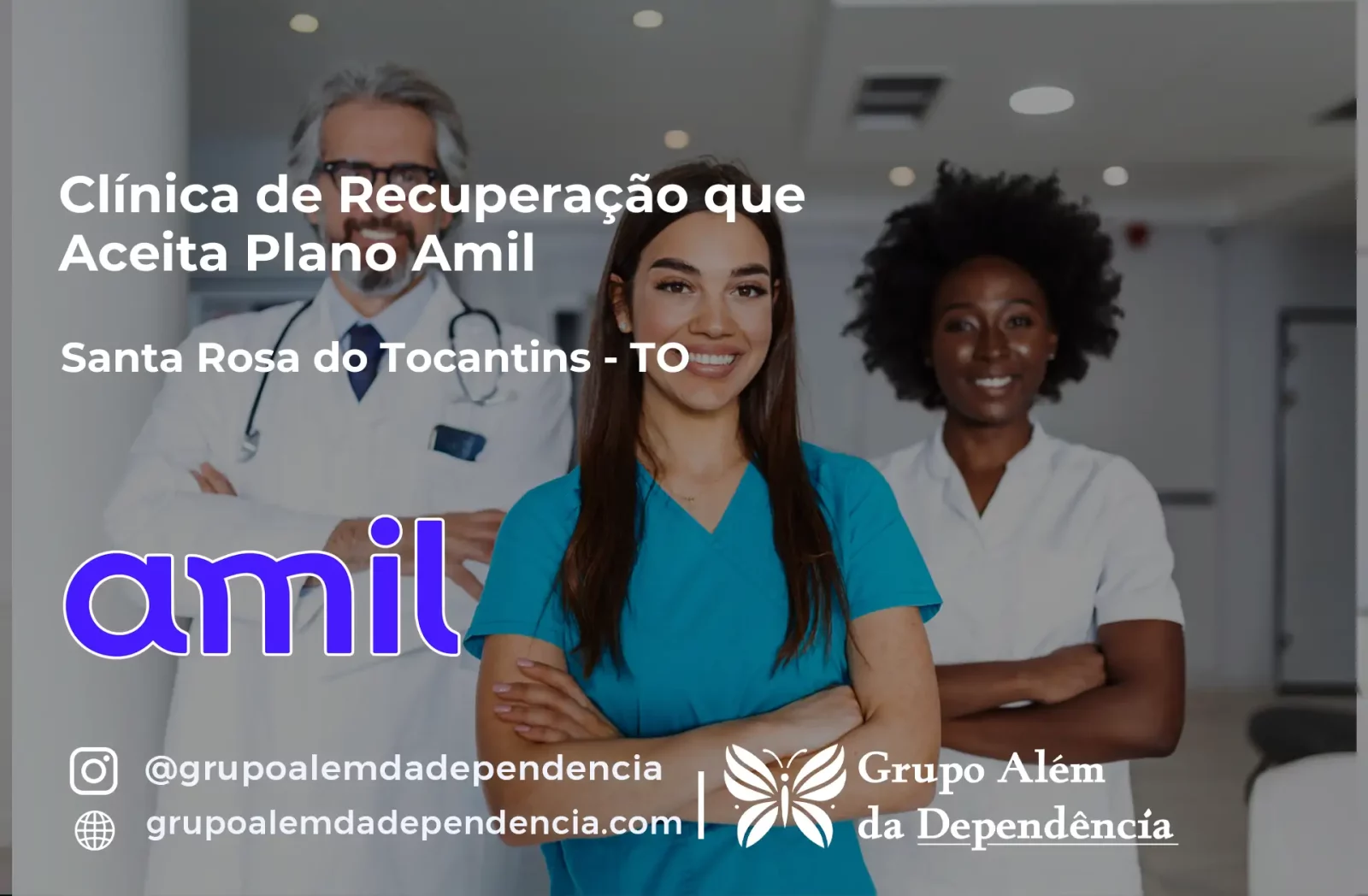 Clínica de Recuperação que Aceita Amil em Santa Rosa do Tocantins - TO