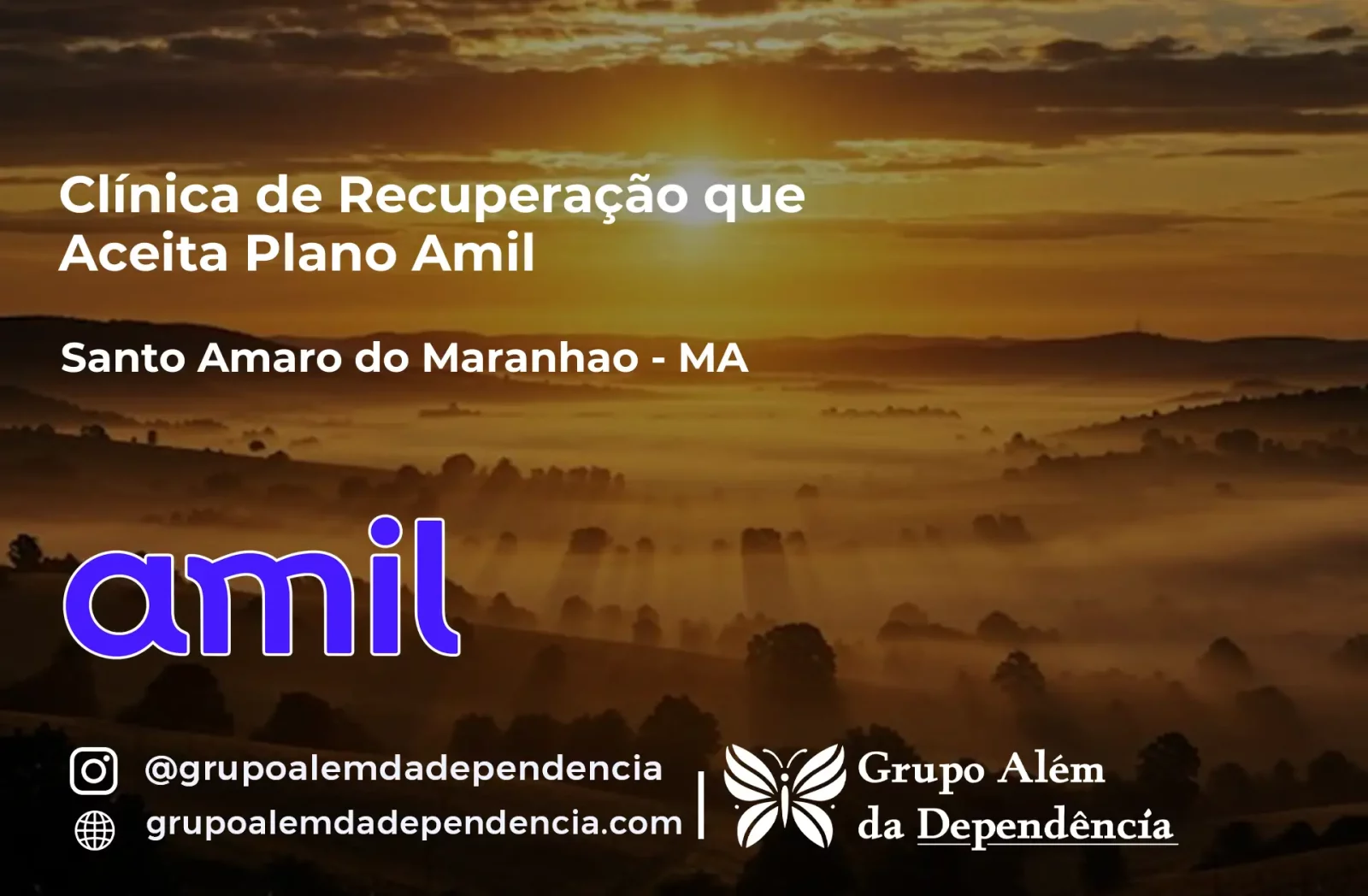 Clínica de Recuperação que Aceita Amil em Santo Amaro do Maranhão - MA