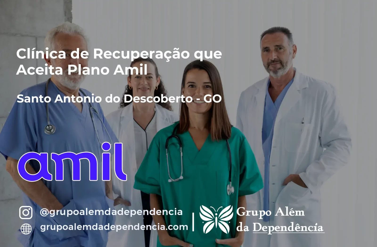 Clínica de Recuperação que Aceita Amil em Santo Antônio do Descoberto - GO