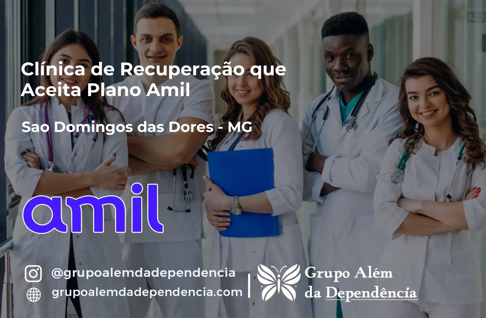 Clínica de Recuperação que Aceita Amil em São Domingos das Dores - MG