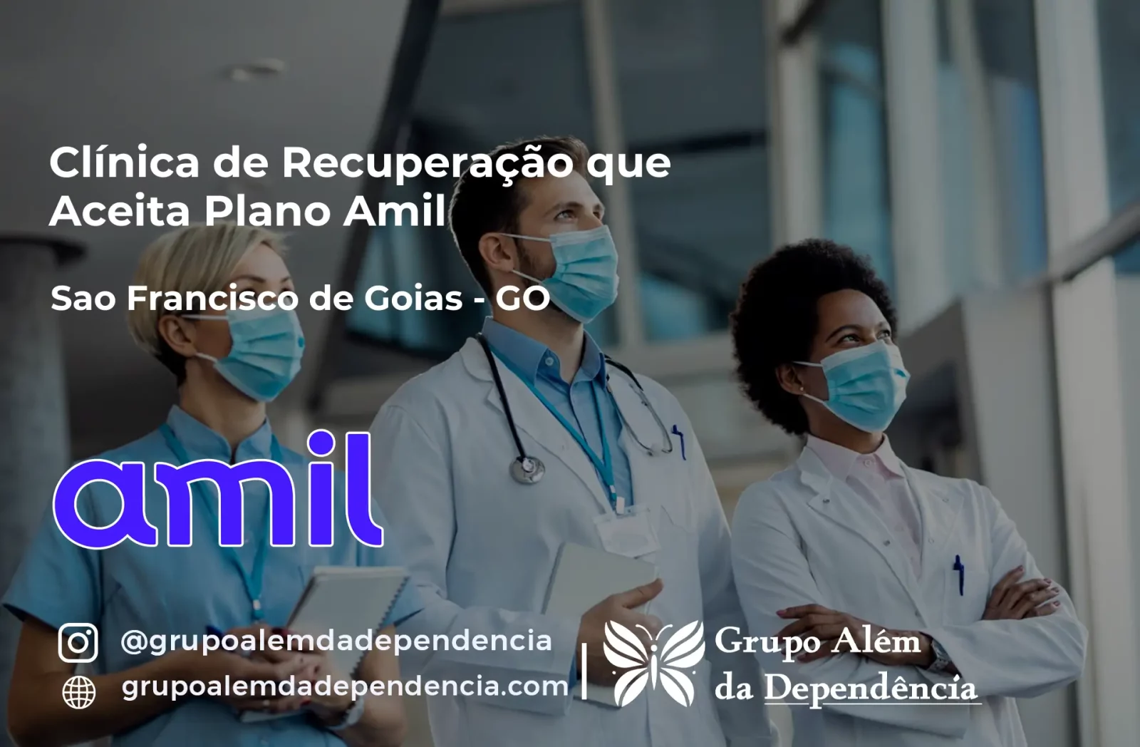 Clínica de Recuperação que Aceita Amil em São Francisco de Goiás - GO