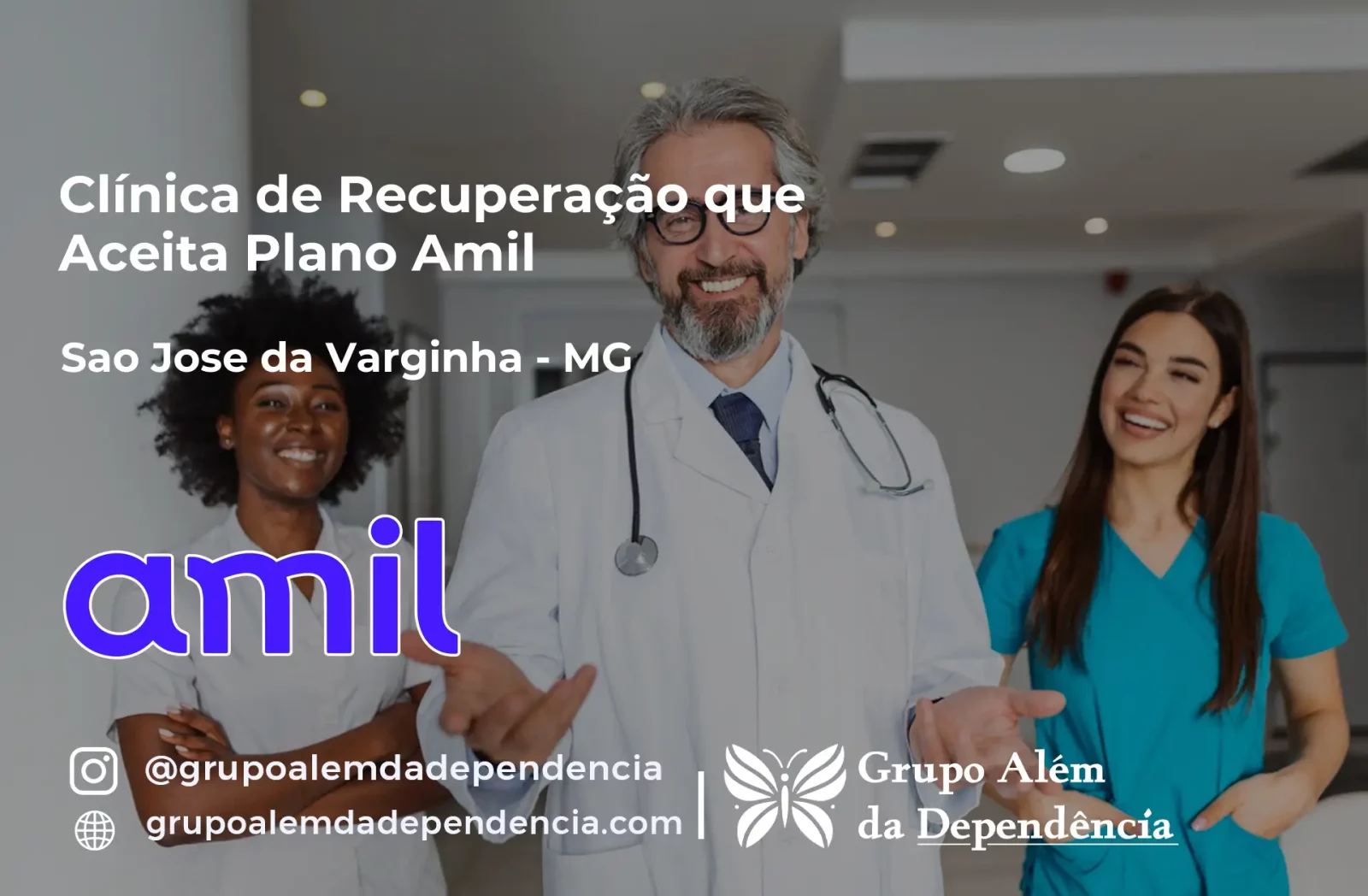 Clínica de Recuperação que Aceita Amil em São José da Varginha - MG