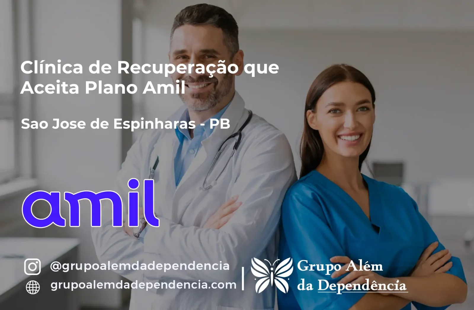 Clínica de Recuperação que Aceita Amil em São José de Espinharas - PB