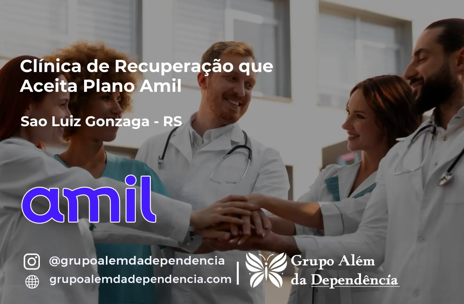 Clínica de Recuperação que Aceita Amil em São Luiz Gonzaga - RS