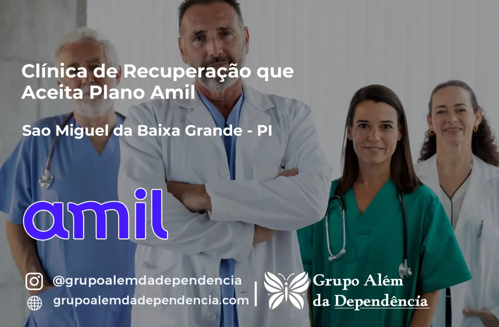 Clínica de Recuperação que Aceita Amil em São Miguel da Baixa Grande - PI