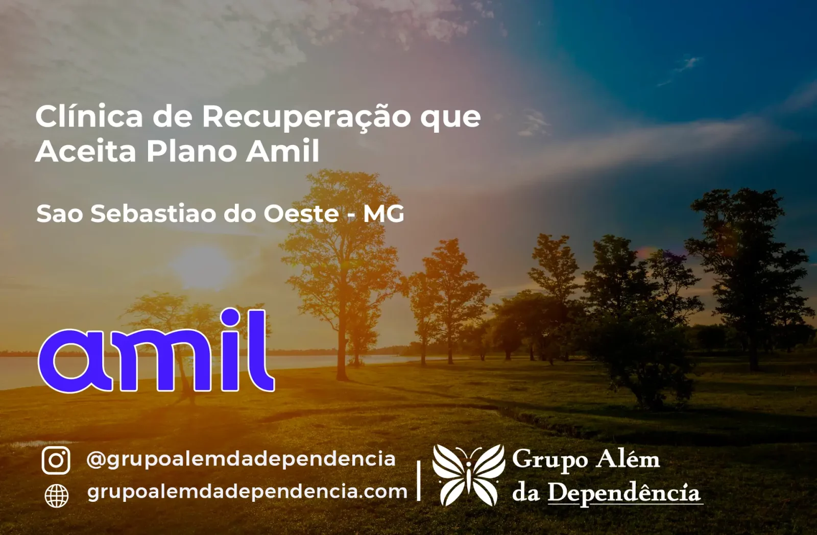 Clínica de Recuperação que Aceita Amil em São Sebastião do Oeste - MG