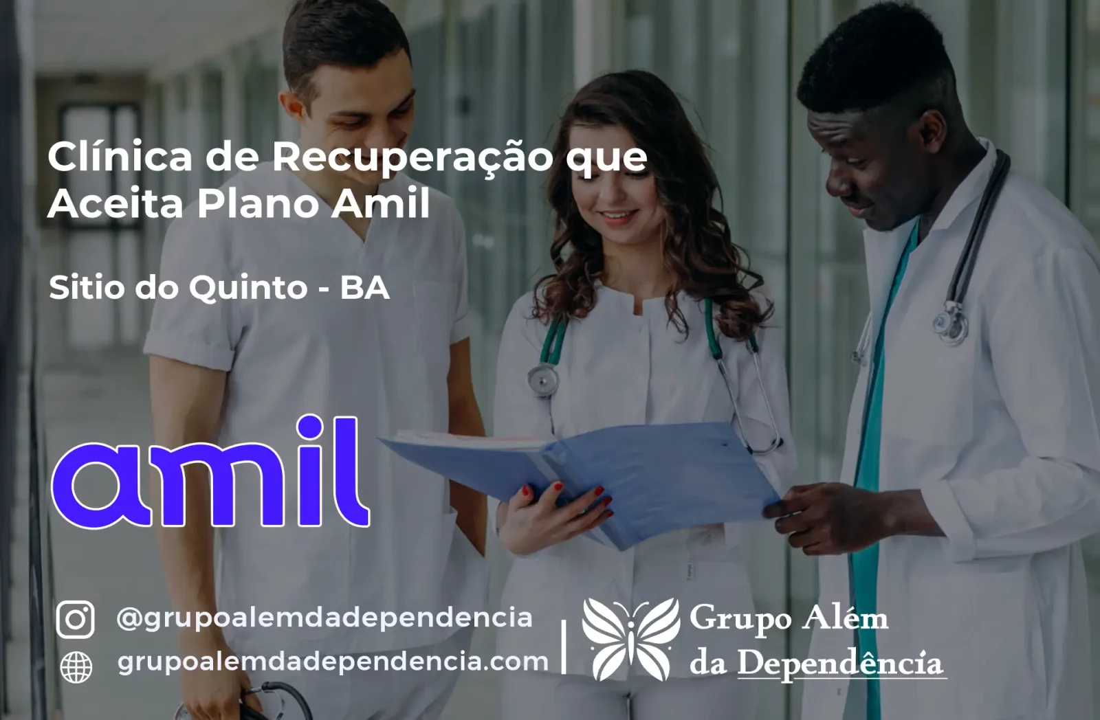 Clínica de Recuperação que Aceita Amil em Sítio do Quinto - BA