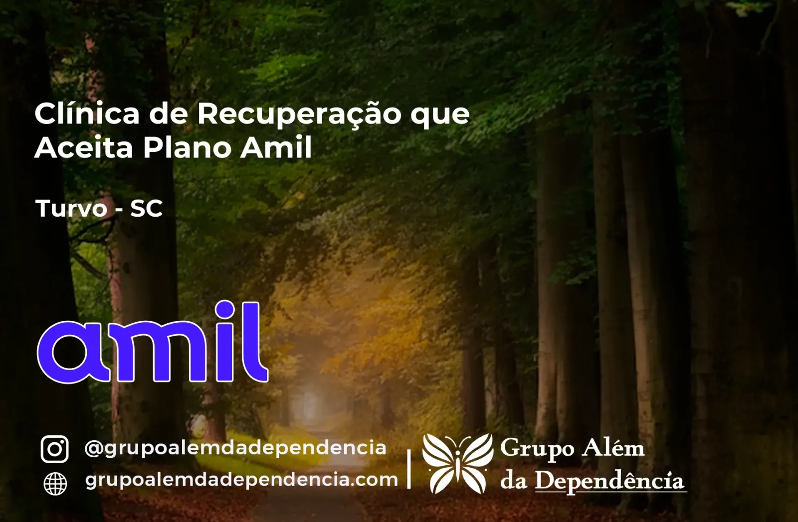 Clínica de Recuperação que Aceita Amil em Turvo - SC