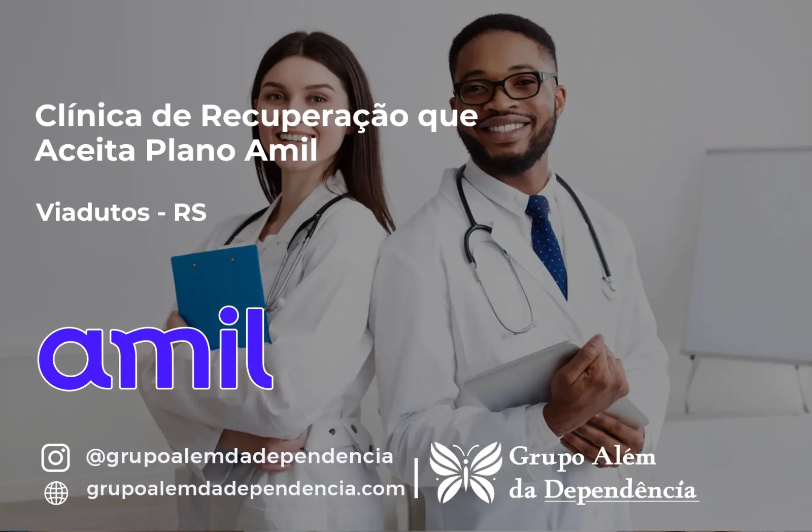 Clínica de Recuperação que Aceita Amil em Viadutos - RS