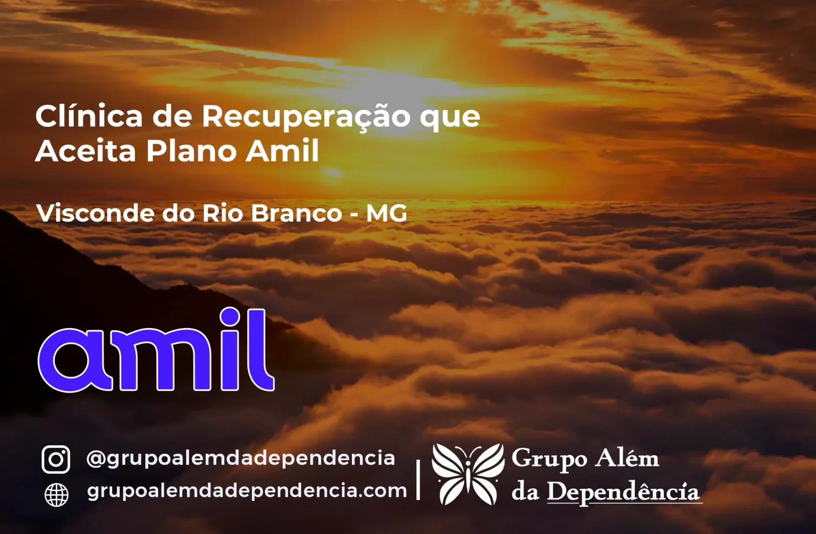 Clínica de Recuperação que Aceita Amil em Visconde do Rio Branco - MG