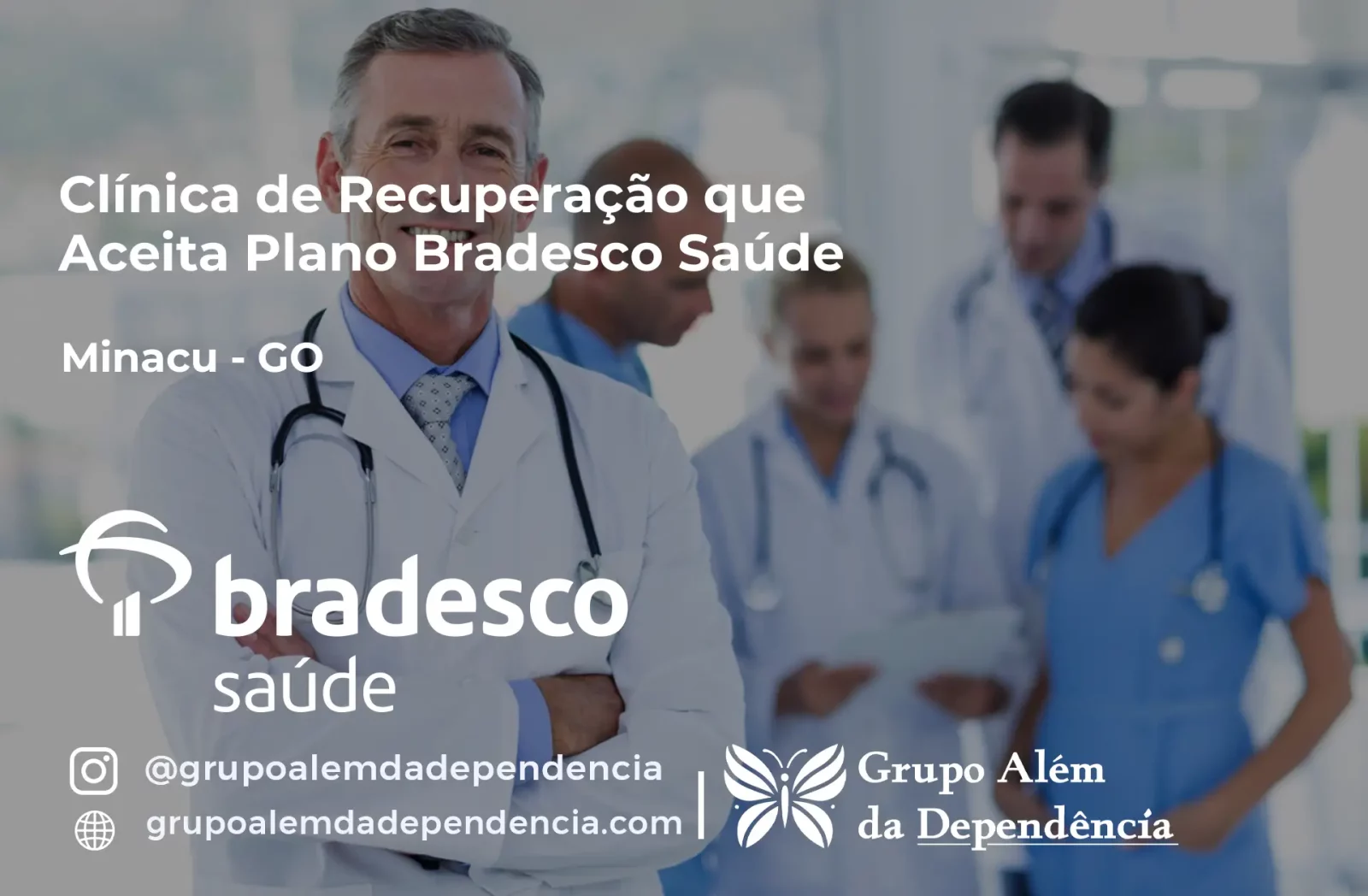Clínica de Recuperação que Aceita Bradesco Saúde em Minaçu - GO