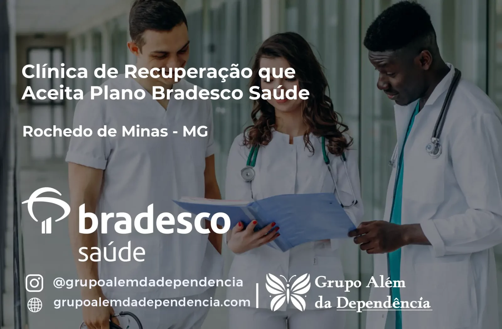 Clínica de Recuperação que Aceita Bradesco Saúde em Rochedo de Minas - MG