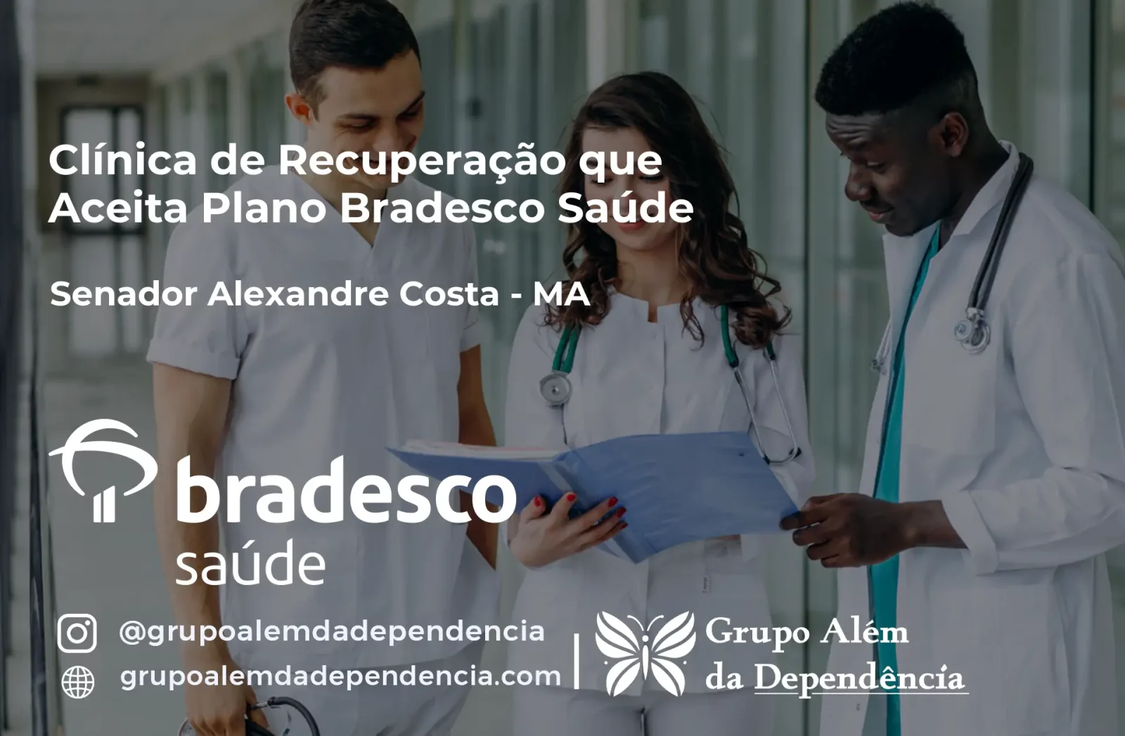 Clínica de Recuperação que Aceita Bradesco Saúde em Senador Alexandre Costa - MA